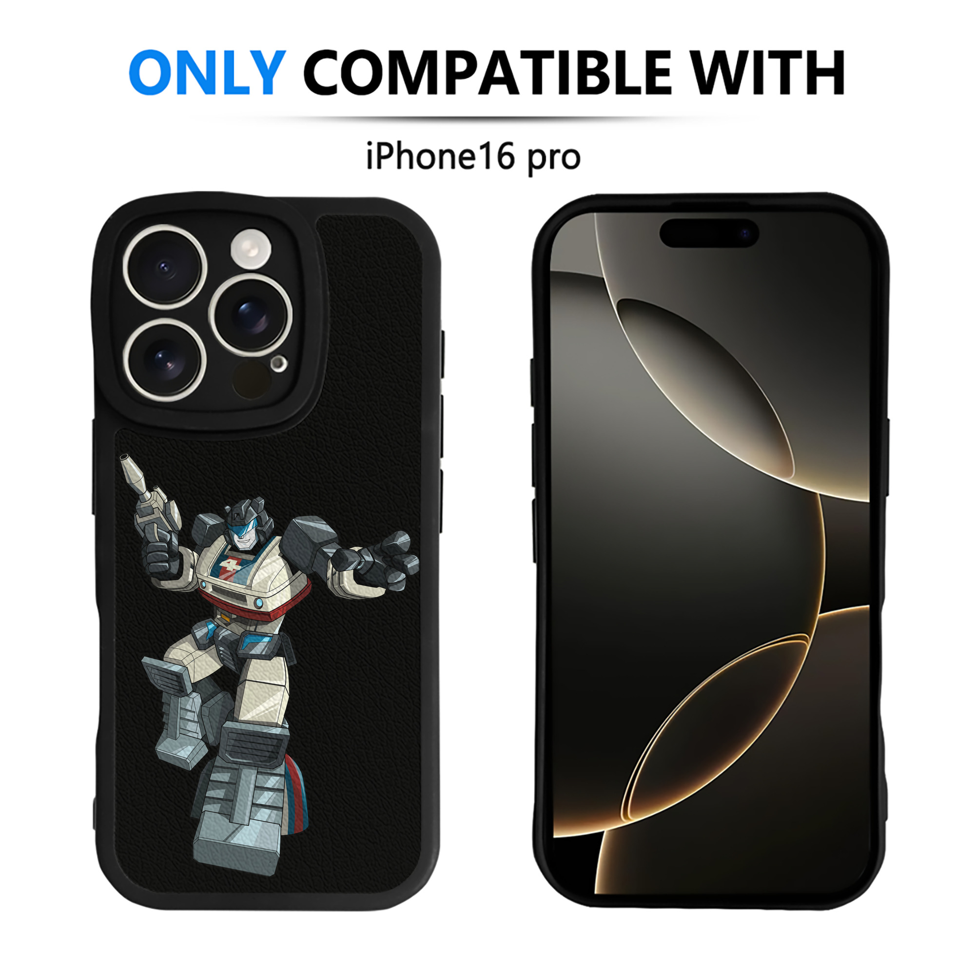 （画像用）  【iPhone 16シリーズ対応】シリコンスマホケース（レザー調） 材質：シリコン